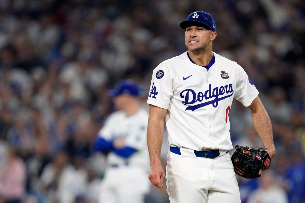 Jack Flaherty received a no-decision in Game 1.