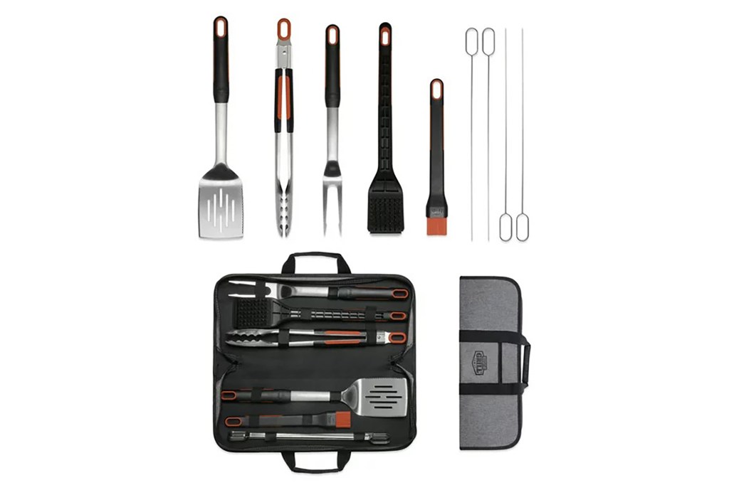 A set of grill tools