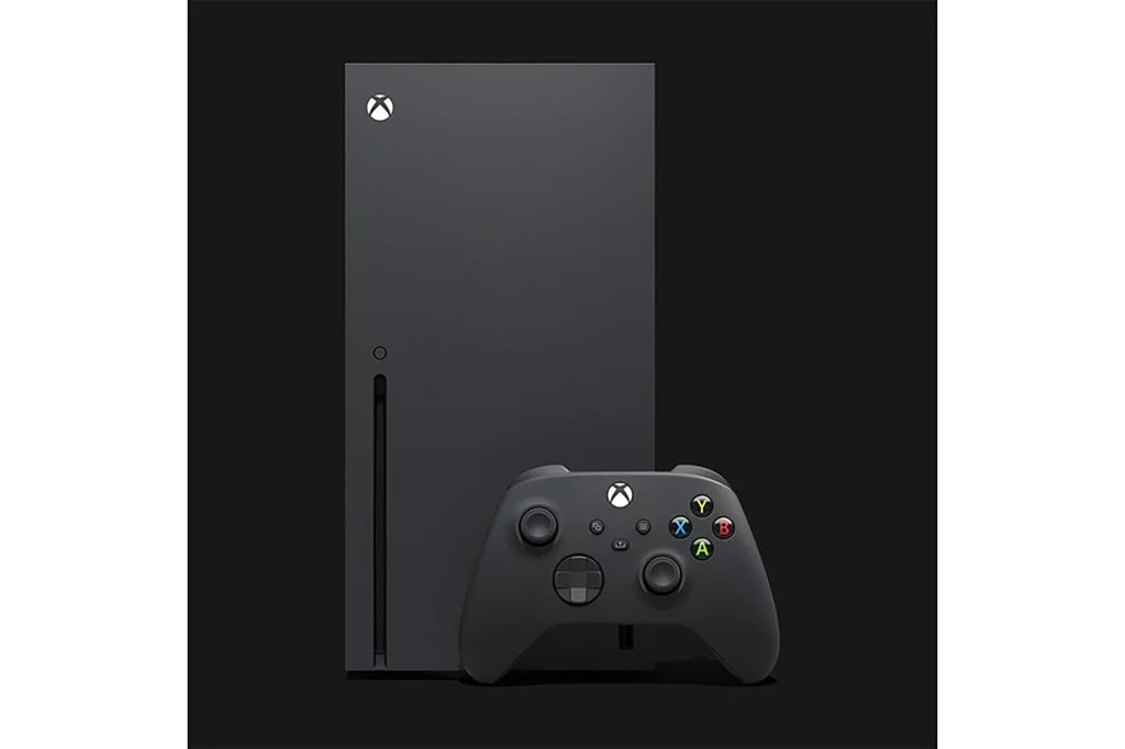 A black Xbox