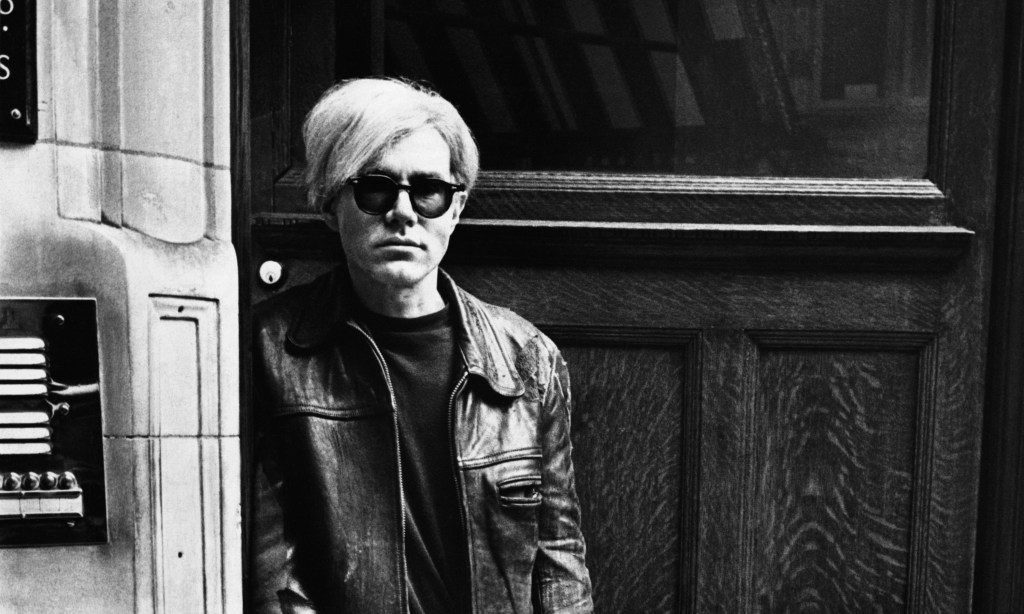 A photo of Andy Warhol.