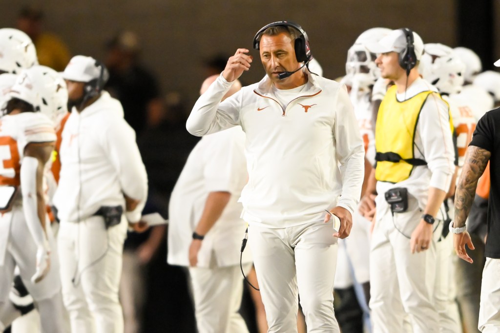 Texas coach Steve Sarkisian has his team in the hunt for a national title.