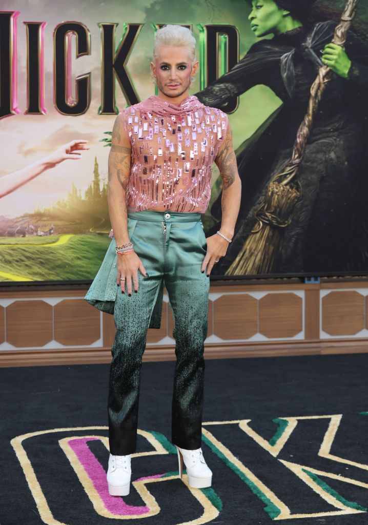 Frankie Grande attends the Los Angeles premiere of Universal Pictures "Wicked"