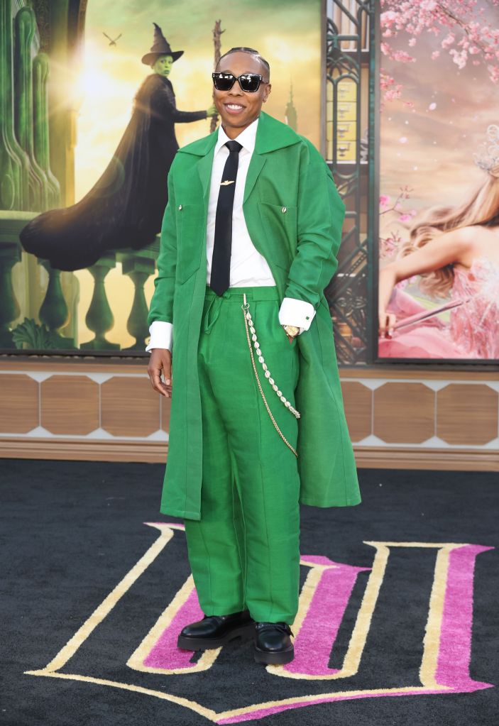 Lena Waithe attends the Los Angeles premiere of Universal Pictures "Wicked"