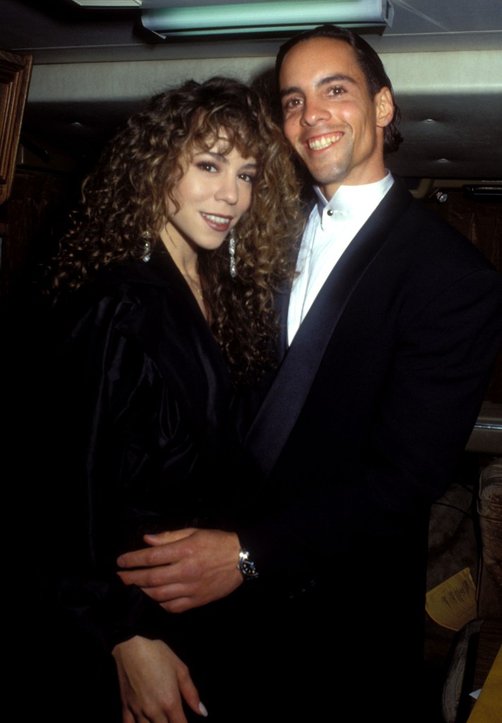 Mariah Carey and Morgan Carey