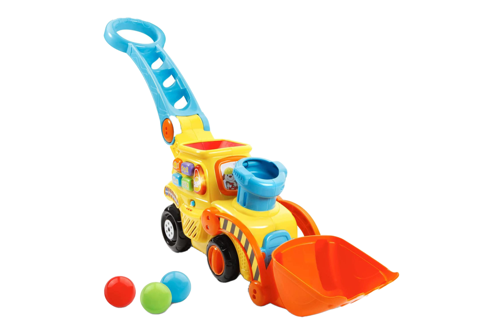 VTech Pop-a-Balls Push & Pop Bulldozer