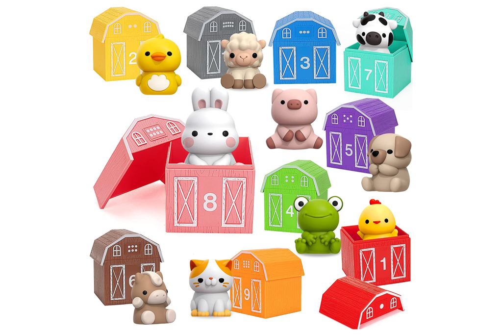 Farm Animals Learning Toy Set