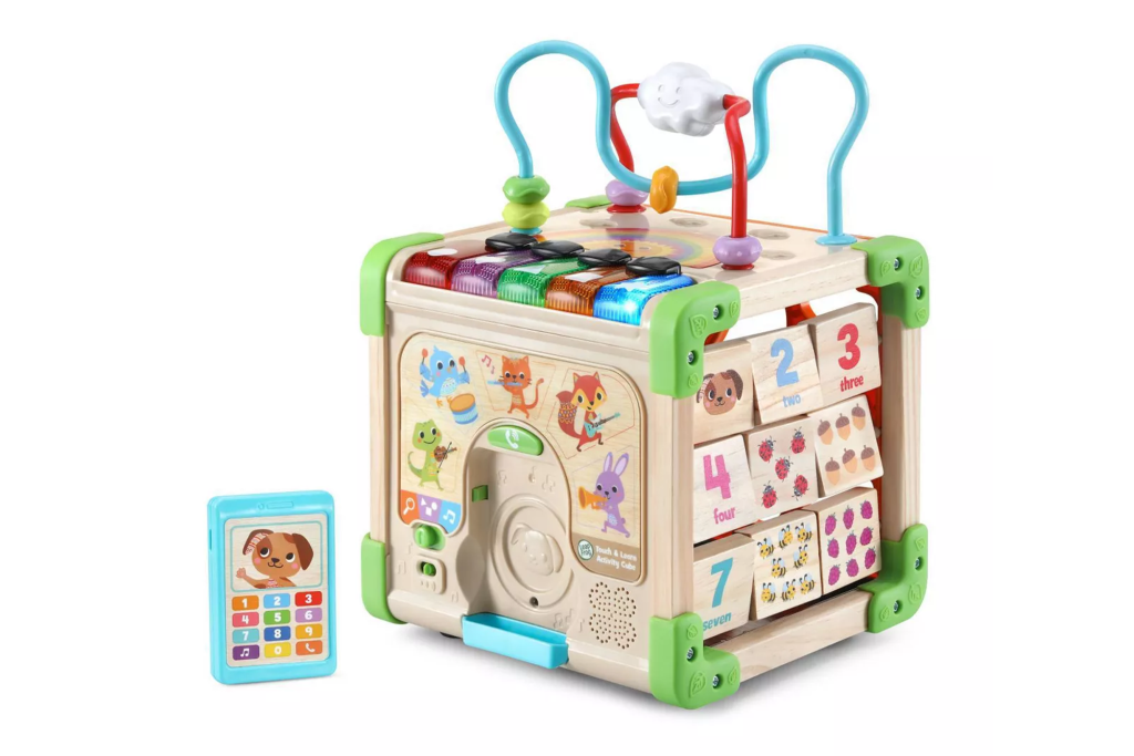 LeapFrog Touch & Learn Wooden Activity Cube