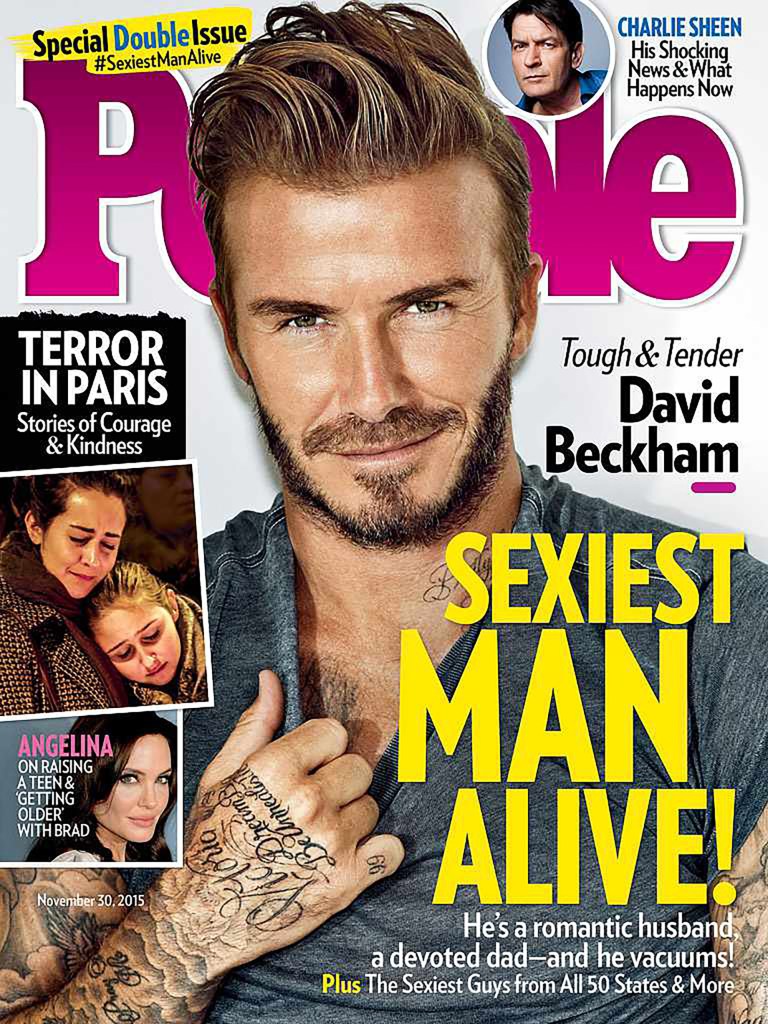 2015: David Beckham