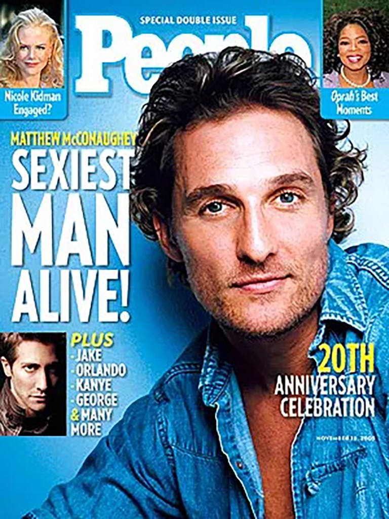 2005: Matthew McConaughey