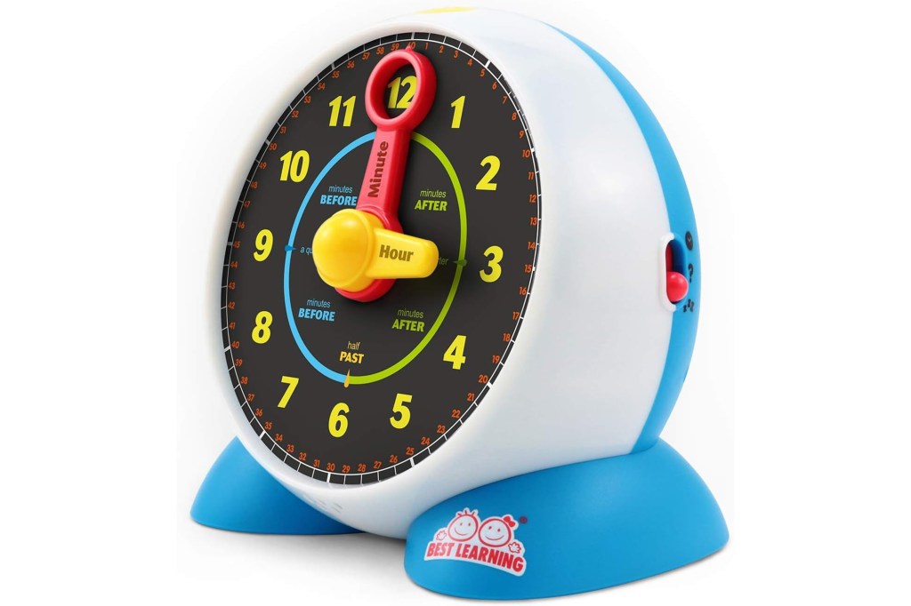 Talking clock toy