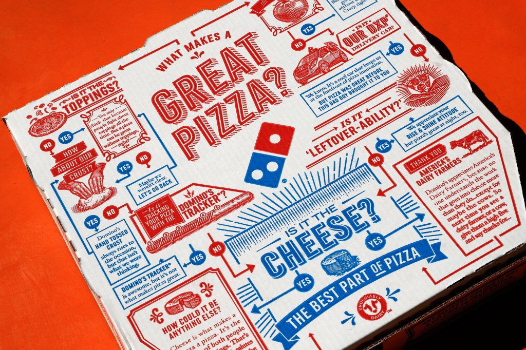 Domino's pizza box