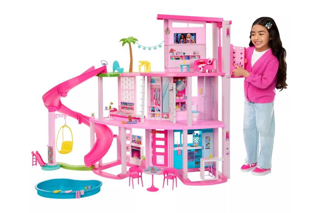 Barbie Dreamhouse Pool Party Doll House with 75+ Pieces