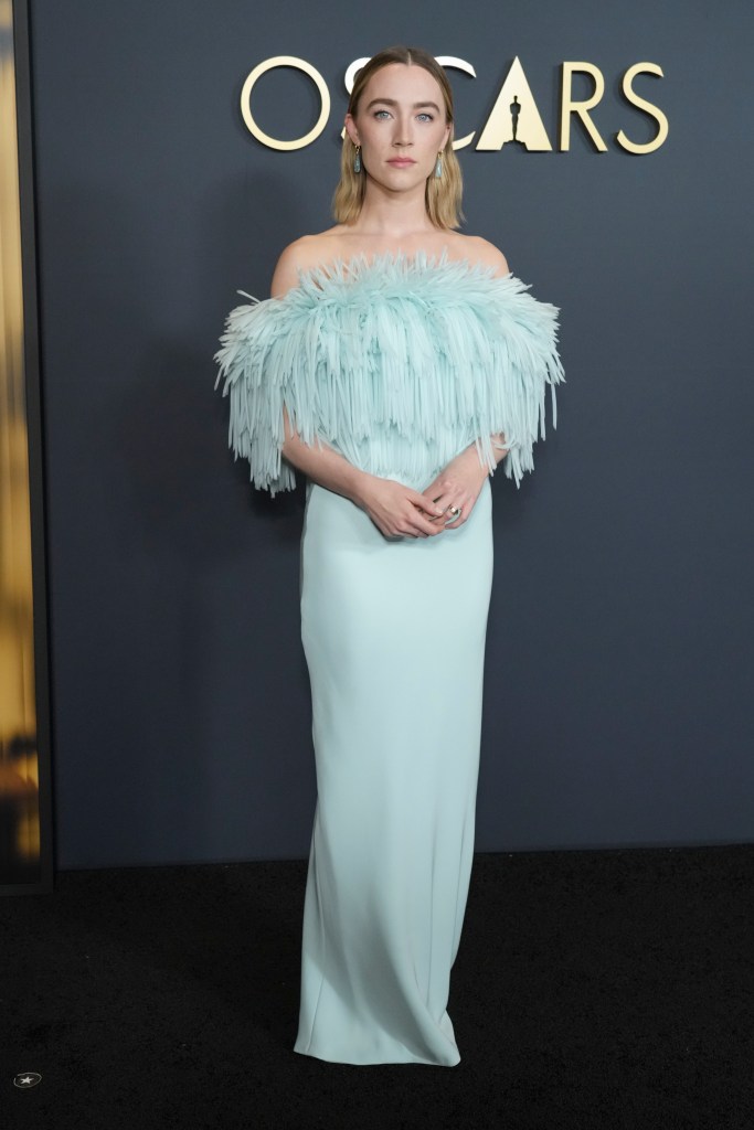 Saoirse Ronan arrives at the 15th Governors Awards