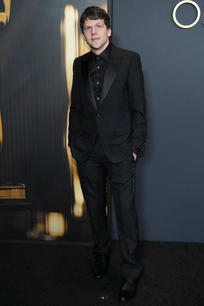 Jesse Eisenberg arrives at the 15th Governors Awards 