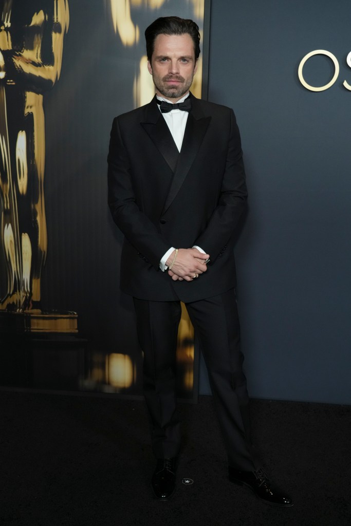 Sebastian Stan arrives at the 15th Governors Awards