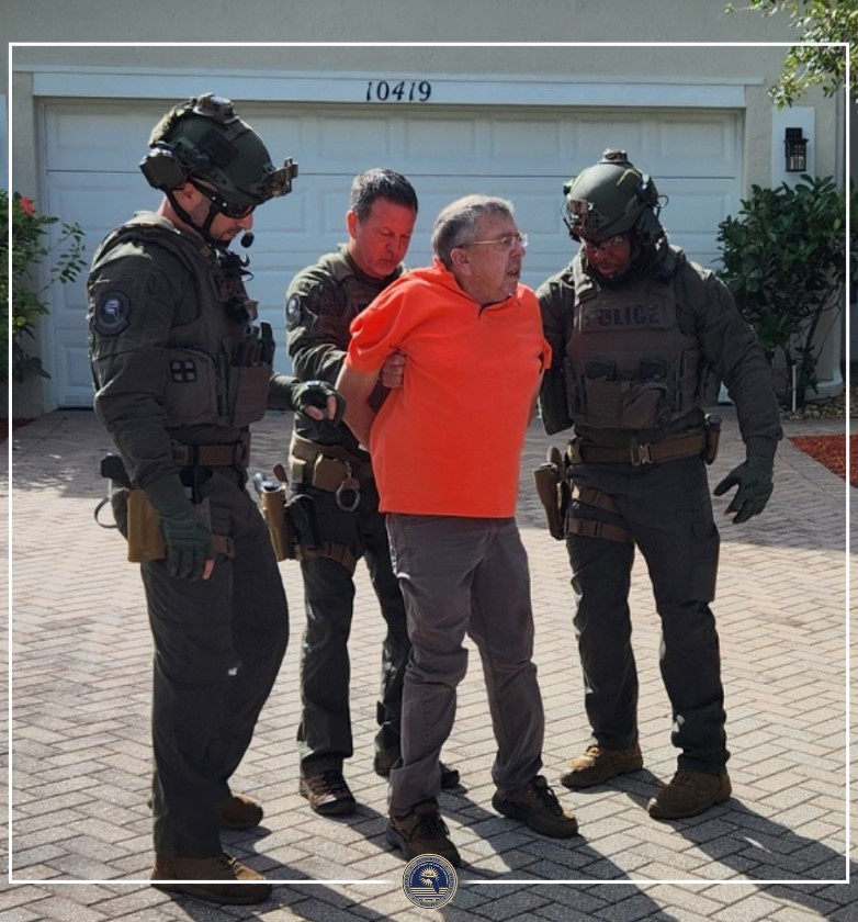 Milstead was arrested after a real estate agency reported to the FDLE that he was attempting to lease a residential property without undergoing a background check.