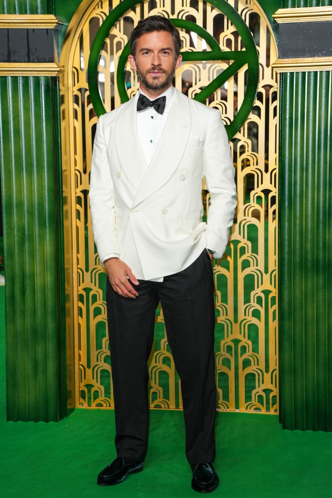 Jonathan Bailey attends the "Wicked: Part One" UK Premiere 