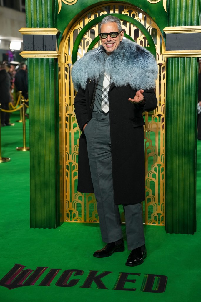 Jeff Goldblum attends the "Wicked: Part One" UK Premiere 