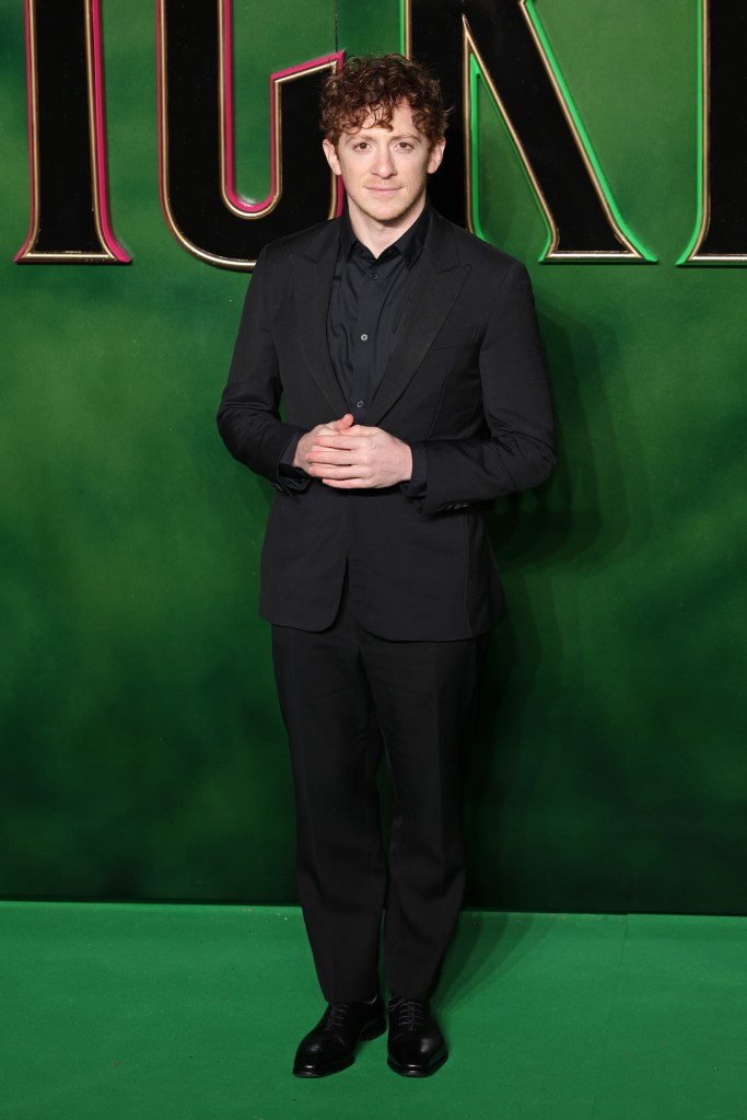 Ethan Slater attends the "Wicked: Part One" UK Premiere 