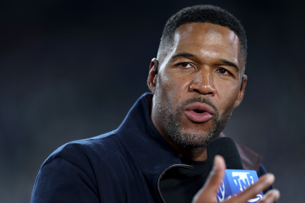 Fox Sports' Michael Strahan 