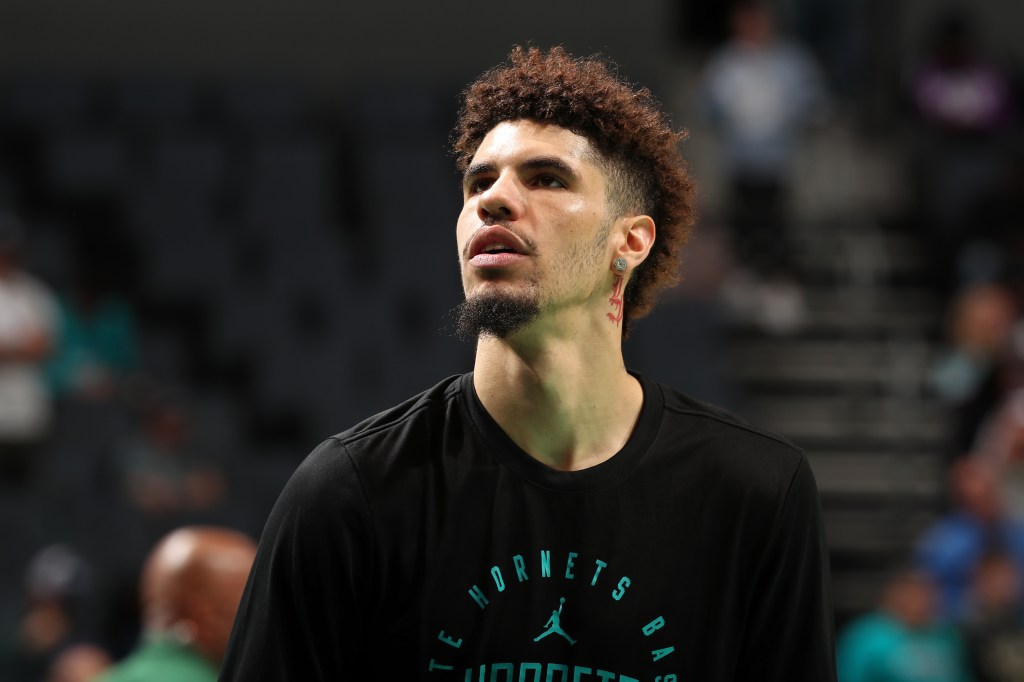 LaMelo Ball was fined $100,000 by the NBA on Sunday. 