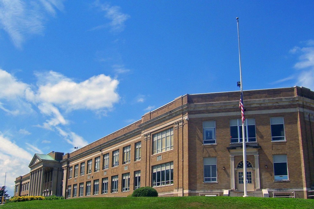 Newburgh Free Academy’s football season ended after a “rap battle” between peers ignited chairs being thrown at each other, leaving one student injured.