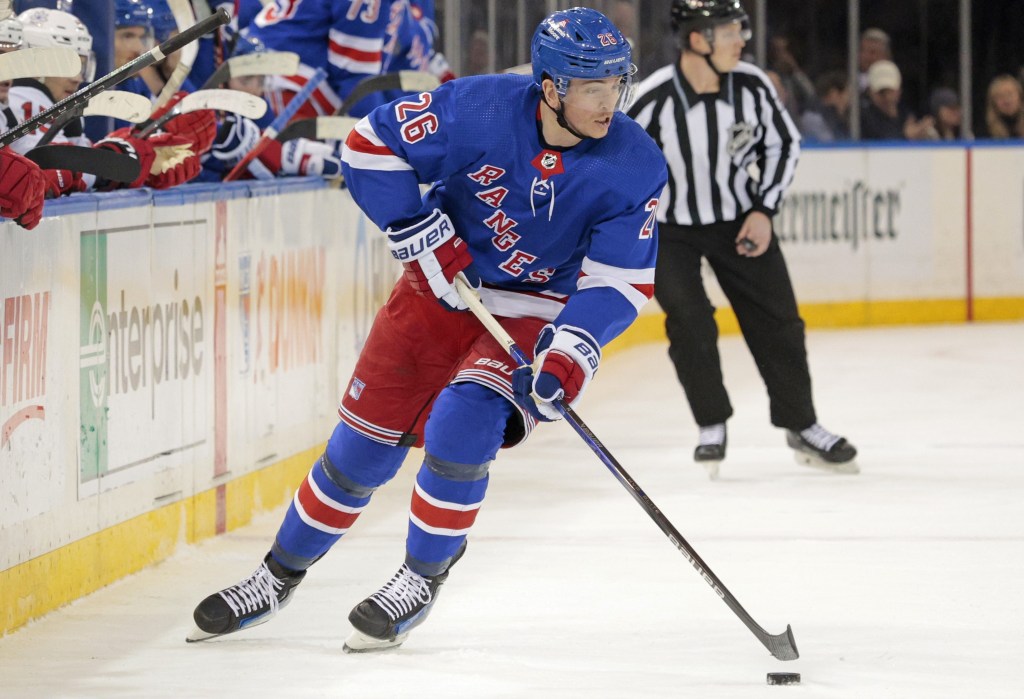 Jimmy Vesey is expected to return to the Rangers' lineup on Sunday against the Islanders.