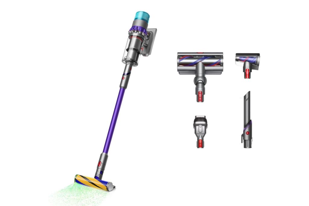 A Dyson Vacuum and accessories