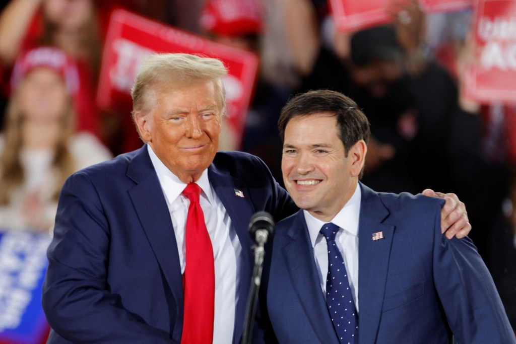 Donald Trump and Marco Rubio