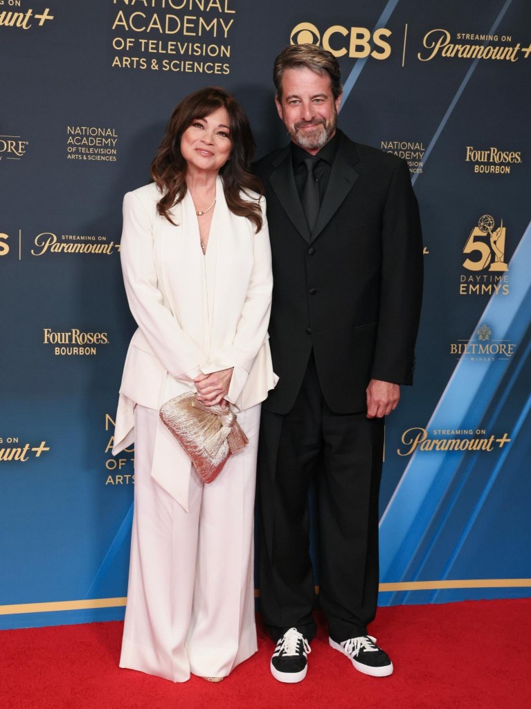 Valerie Bertinelli and Mike Goodnoug