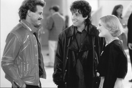 Allen Covert, Adam Sandler, and Drew Barrymore in "The Wedding Singer." (1998). Juno Pix. New Line Cinema. Robert Simonds Productions. IMDB.