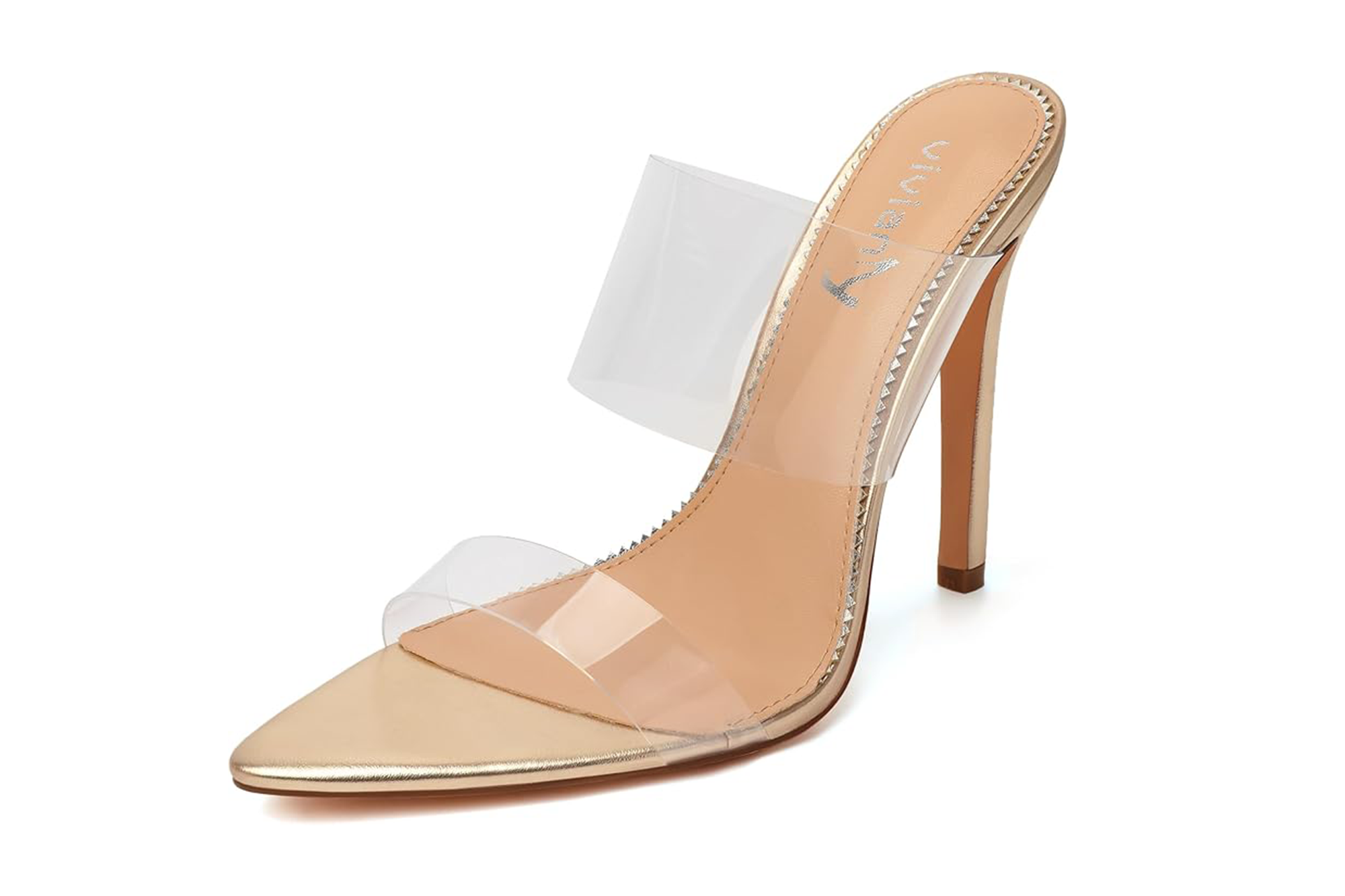 Clear heels