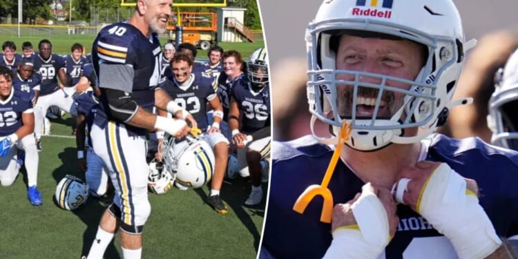 Meet Tom Cillo, the 58-year-old freshman football player giving it the old college try