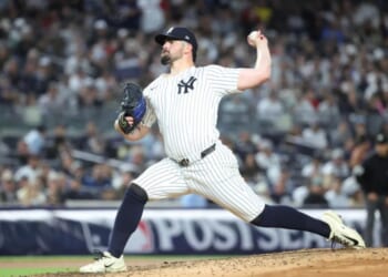 Carlos Rodon gets through 'battle' to keep Yankees in Game 2