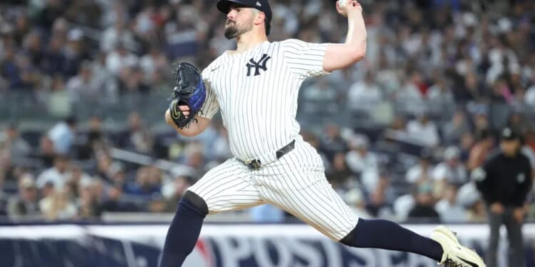 Carlos Rodon gets through 'battle' to keep Yankees in Game 2