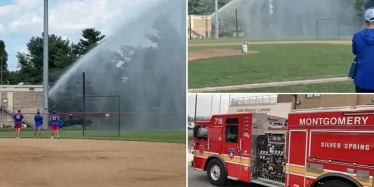 Maryland firefighters charged after flooding baseball field with truck hose during long-running feud