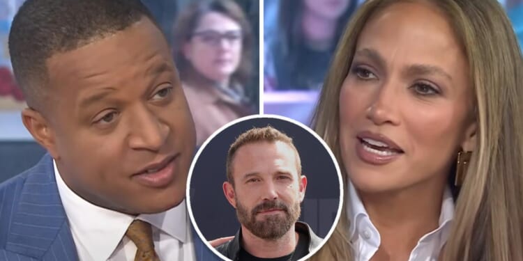 Jennifer Lopez Cuts Off Craig Melvin On ‘Today’ After He Mentioned Her Divorce From Ben Affleck: “Look At This Guy”
