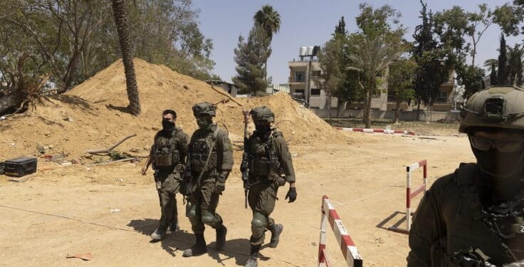 New Footage Shows Hamas Terrorists—and Gazan Civilians—Kidnapping Israeli Women and Children on Oct. 7