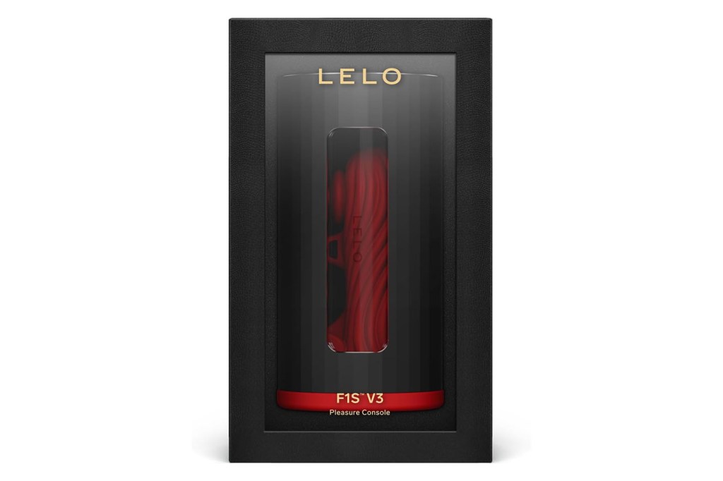 A black box with a red object inside