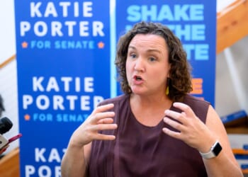 Katie Porter Tells Staffer To ‘Get Out of My F—ing Shot’