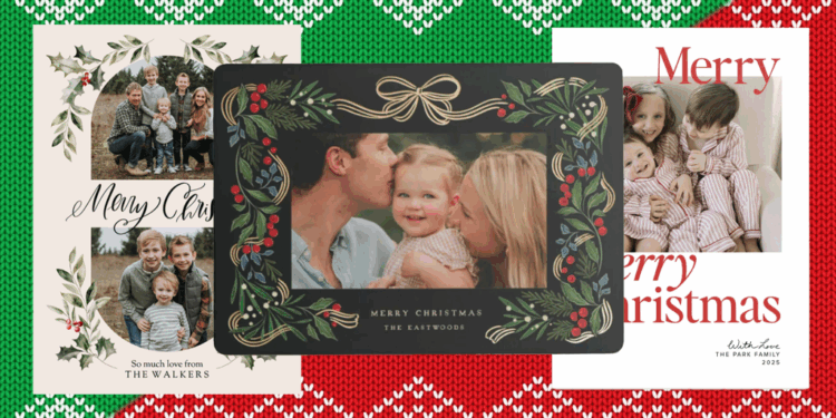 Where to order the best Christmas cards online in 2025