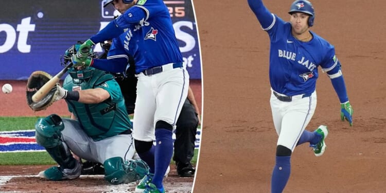 George Springer makes Blue Jays history with leadoff homer in ALCS