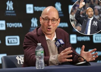 Brian Cashman calls out Derek Jeter's 'sad' comments on Yankees