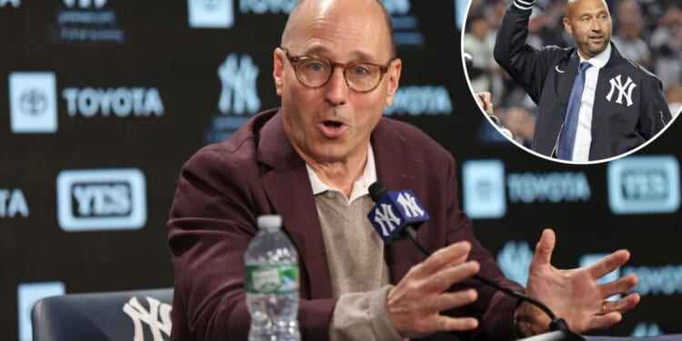 Brian Cashman calls out Derek Jeter's 'sad' comments on Yankees