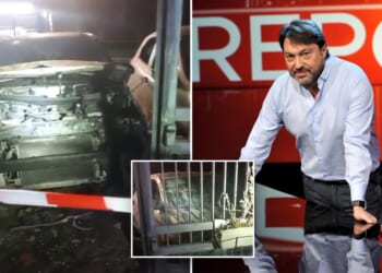 Italy journalist Sigfrido Ranucci car destroyed in targeted explosion in Pomezia