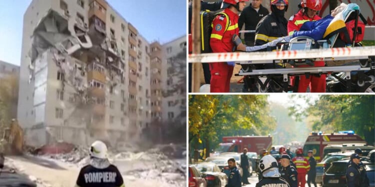 Romania apartment explosion kills 2 injures 13 in Bucharest powerful blast
