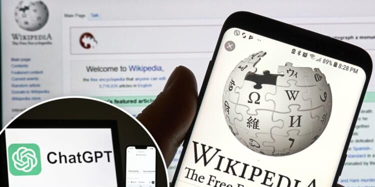 Wikipedia blames ChatGPT for falling traffic