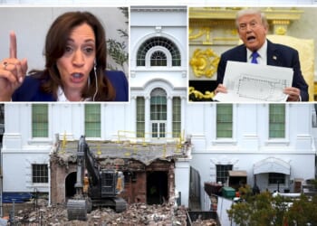 Kamala Harris goes on expletive-laden rant about Trump's donation-funded ballroom during interview with Jon Stewart