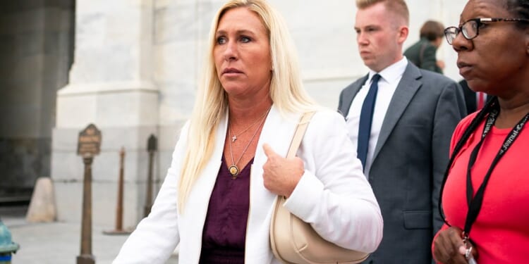 Greene says she's felt more pressure on Epstein petition than any other issue
