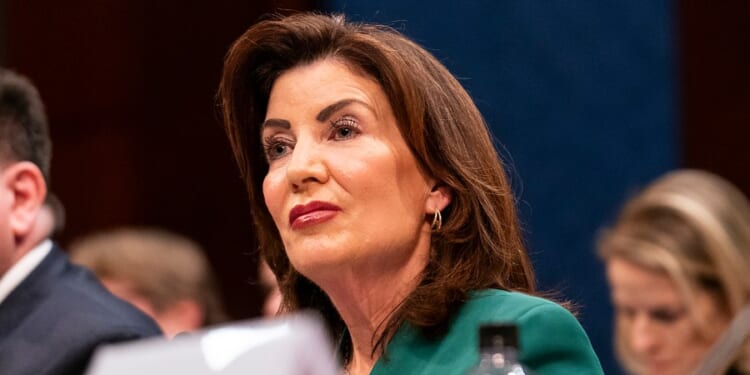 Hochul says she thought 'tax the rich' chant was 'let's go Bills'